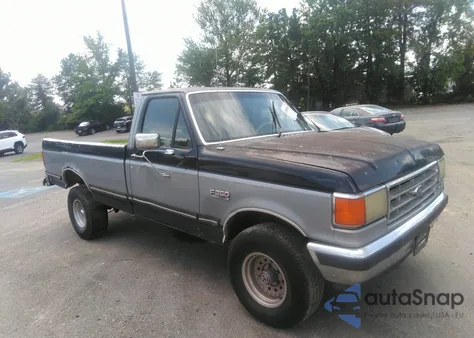 1988 Ford F150 из США, поврежденный, VIN 1FTEF14Y9JNA68053